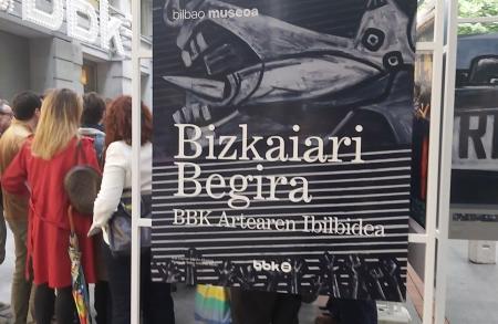 La Ruta del Arte llega a Mungia con la exposición itinerante “Miradas a Bizkaia”