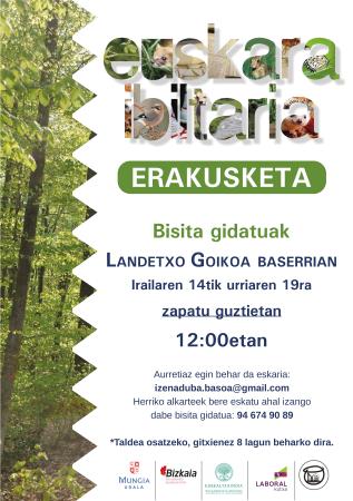 Irudia 'Euskara Ibiltaria' erakusketa: bisita gidatuak