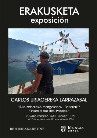 Irudia Carlos Uriagereka Larrazabal: “Aire zabaleko margolanak. Paisaiak”