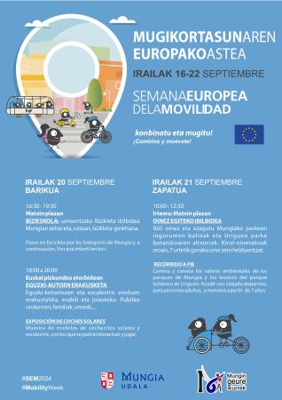 Imagen Mungia organiza diversas actividades con motivo de la Semana Europea de la Movilidad Sostenible