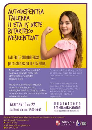 Imagen AUTODEFENSA FEMINSTA PARA CHICAS DE 11 A 15 AÑOS