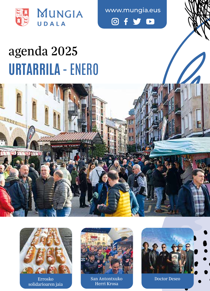 Imagen Urtarrileko agenda