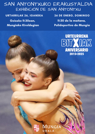 Irudia San Antontxuko erakustaldia - gimnasia erritmikoa